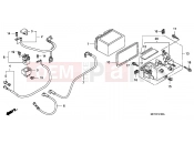 HONDA FJS400D6 ED SILVER WING 400 2006 F-21 BATTERY