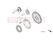 HONDA FJS400D6 ED SILVER WING 400 2006 E-8 STARTING CLUTCH