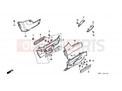HONDA PC800 Pacific Coast 1996 F-21 SIDE COVER