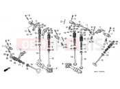 HONDA PC800 Pacific Coast 1996 E-3 CAMSHAFT/VALVE