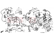 HONDA FJS400D7 ED SILVER WING 400 2007 F-29 WIRE HARNESS