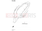 SUZUKI UK110 M0 (2020) Address (P02,P19,DE1214L) 445A - FRAME COVER