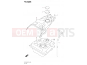 SUZUKI UK110 M0 (2020) Address (P02,P19,DE1214L) 420A - FUEL TANK