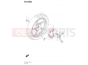 SUZUKI UK110 M0 (2020) Address (P02,P19,DE1214L) 550A - REAR WHEEL