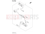 SUZUKI UK110 M0 (2020) Address (P02,P19,DE1214L) 970A - OPTIONAL (GRIP HEATER SET)