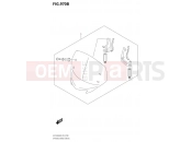 SUZUKI UK110 M0 (2020) Address (P02,P19,DE1214L) 970B - OPTIONAL (WIND SCREEN)