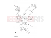 SUZUKI UK110 M0 (2020) Address (P02,P19,DE1214L) 401A - FRAME