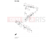 SUZUKI UK110 M0 (2020) Address (P02,P19,DE1214L) 126A - CAMSHAFT & VALVE