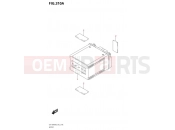 SUZUKI UK110 M0 (2020) Address (P02,P19,DE1214L) 310A - BATTERY