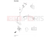 SUZUKI UK110 M0 (2020) Address (P02,P19,DE1214L) 312A - ELECTRICAL