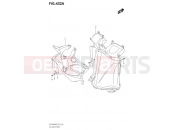SUZUKI UK110 M0 (2020) Address (P02,P19,DE1214L) 432A - LEG SHIELD COVER