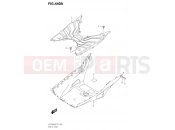 SUZUKI UK110 M0 (2020) Address (P02,P19,DE1214L) 440A - REAR LEG SHIELD