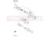 SUZUKI UK110 M0 (2020) Address (P02,P19,DE1214L) 211A - TRANSMISSION (2)
