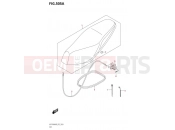 SUZUKI UK110 M0 (2020) Address (P02,P19,DE1214L) 505A - SEAT