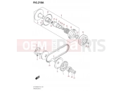 SUZUKI UK110 M0 (2020) Address (P02,P19,DE1214L) 210A - TRANSMISSION (1)