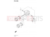 SUZUKI UK110 M0 (2020) Address (P02,P19,DE1214L) 120A - CRANKSHAFT