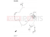 SUZUKI UH125 M0 (2020) Burgman (P2,P19,C81324L) 557A - REAR BRAKE HOSE