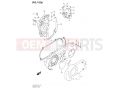 SUZUKI UH125 M0 (2020) Burgman (P2,P19,C81324L) 112A - CRANKCASE COVER