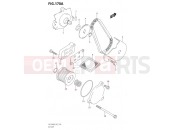 SUZUKI UH125 M0 (2020) Burgman (P2,P19,C81324L) 170A - OIL PUMP