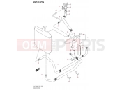SUZUKI UH125 M0 (2020) Burgman (P2,P19,C81324L) 187A - RADIATOR HOSE