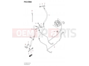 SUZUKI UH125 M0 (2020) Burgman (P2,P19,C81324L) 536A - FRONT BRAKE HOSE
