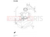 SUZUKI UH125 M0 (2020) Burgman (P2,P19,C81324L) 420A - FUEL TANK