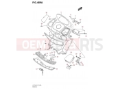 SUZUKI UH125 M0 (2020) Burgman (P2,P19,C81324L) 489A - FRONT BOX