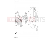 SUZUKI UH125 M0 (2020) Burgman (P2,P19,C81324L) 185A - RADIATOR