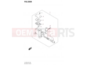 SUZUKI UH125 M0 (2020) Burgman (P2,P19,C81324L) 558A - REAR MASTER CYLINDER