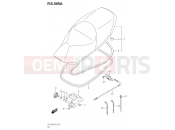 SUZUKI UH125 M0 (2020) Burgman (P2,P19,C81324L) 505A - SEAT