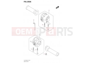 SUZUKI UH125 M0 (2020) Burgman (P2,P19,C81324L) 355A - HANDLE SWITCH