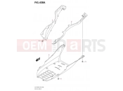 SUZUKI UH125 M0 (2020) Burgman (P2,P19,C81324L) 438A - SIDE LEG SHIELD