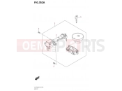 SUZUKI UH125 M0 (2020) Burgman (P2,P19,C81324L) 352A - LOCK SET