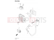 SUZUKI UH125 M0 (2020) Burgman (P2,P19,C81324L) 312A - ELECTRICAL