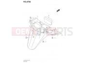 SUZUKI UH125 M0 (2020) Burgman (P2,P19,C81324L) 474A - REAR FENDER