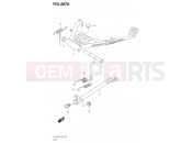 SUZUKI UH125 M0 (2020) Burgman (P2,P19,C81324L) 407A - STAND