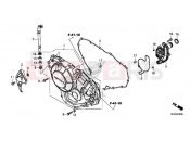 HONDA Africa Twin CRF1100AL 2020 E-6 RIGHT CRANKCASE COVER