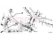 HONDA Africa Twin CRF1100AL 2020 F-7 HANDLE PIPE & TOP BRIDGE