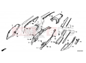 HONDA Africa Twin CRF1100AL 2020 F-24 SIDE COVER