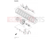 SUZUKI GSX-R1000RA & RZA M0 (2020) (E21,DM11GLZ) 201A - CLUTCH