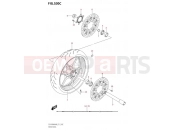 SUZUKI GSX-R1000RA & RZA M0 (2020) (E21,DM11GLZ) 530C - FRONT WHEEL (GSX-R1000RA)