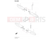 SUZUKI GSX-R1000RA & RZA M0 (2020) (E21,DM11GLZ) 334B - TURNSIGNAL LAMP