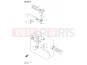 SUZUKI GSX-R1000RA & RZA M0 (2020) (E21,DM11GLZ) 467A - HANDLE LEVER