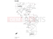 SUZUKI GSX-R1000RA & RZA M0 (2020) (E21,DM11GLZ) 485D - SIDE COWLING (GSX-R1000RA)(SEE NOTE 1)