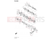 SUZUKI GSX-R1000RA & RZA M0 (2020) (E21,DM11GLZ) 206A - TRANSMISSION