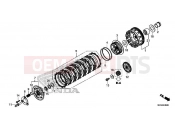 HONDA Africa Twin Adv. Sport ES CRF1100A4L 2020 E-8 CLUTCH