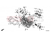 HONDA Africa Twin Adv. Sport ES CRF1100A4L 2020 E-2 CYLINDER HEAD