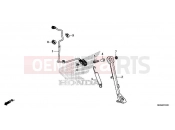 HONDA Africa Twin Adv. Sport ES CRF1100A4L 2020 F-31 SIDE STAND
