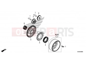 HONDA Africa Twin Adv. Sport ES CRF1100A4L 2020 E-9 STARTING CLUTCH
