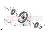 HONDA Africa Twin Adv. Sport ES CRF1100A4L 2020 F-14-21 FRONT WHEEL